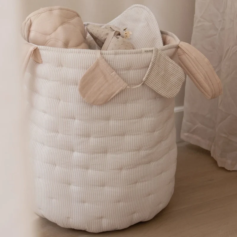 Großer Aufbewahrungskorb – Beige – Essentials
