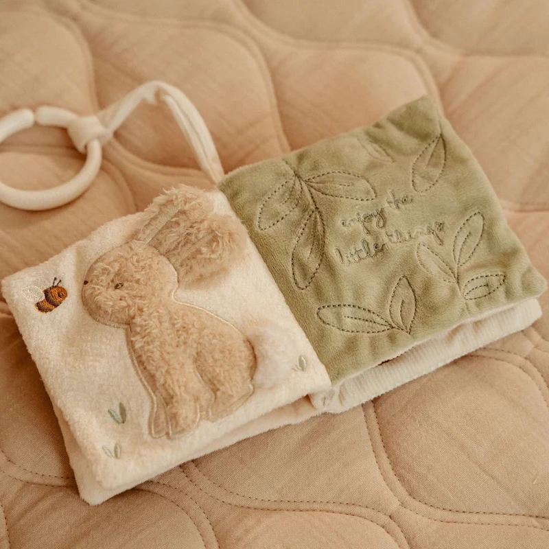 Kinderwagenbuch - Weiß - Newborn Naturals