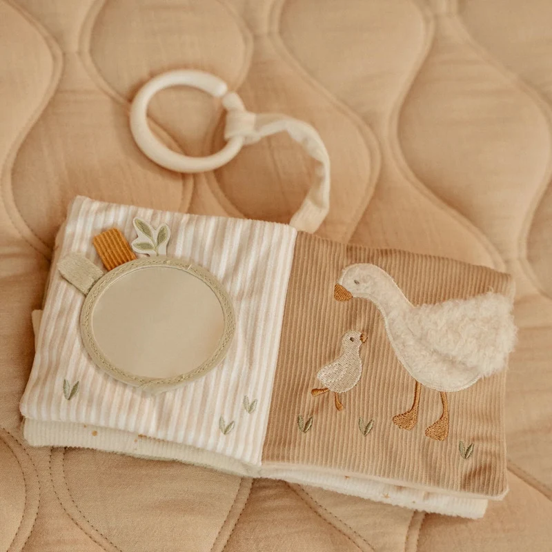 Kinderwagenbuch - Weiß - Newborn Naturals