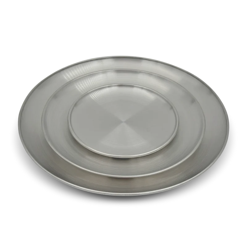 Wert&Voll Edelstahlteller klein 14cm