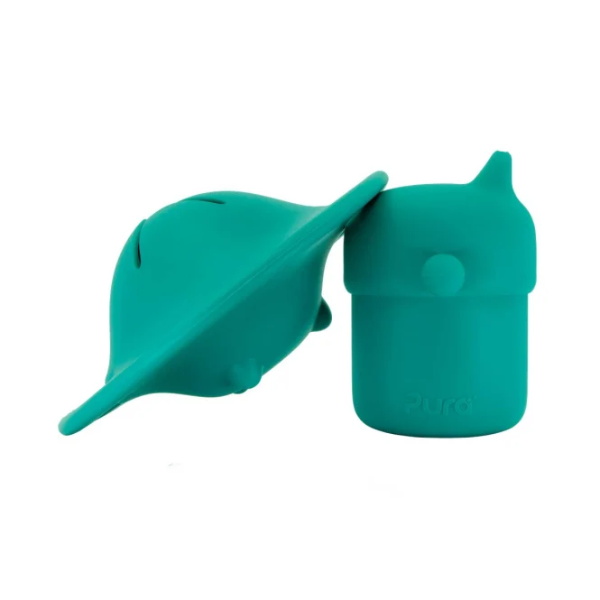 Pura My-My Silicone Sippy + Snack Cup Bundle