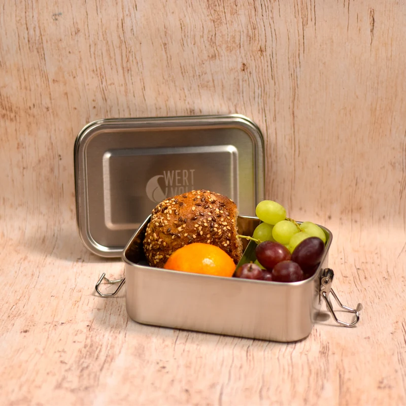 3er-Pack Wert&Voll - Auslaufsichere Lunchboxen 800ml