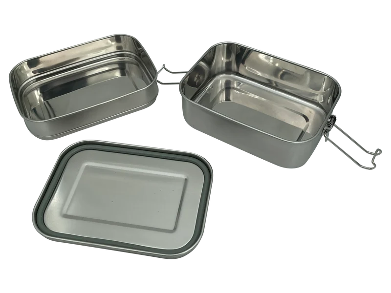 Wert&Voll - Auslaufsichere Doppelstöckige Lunchbox 1340ml