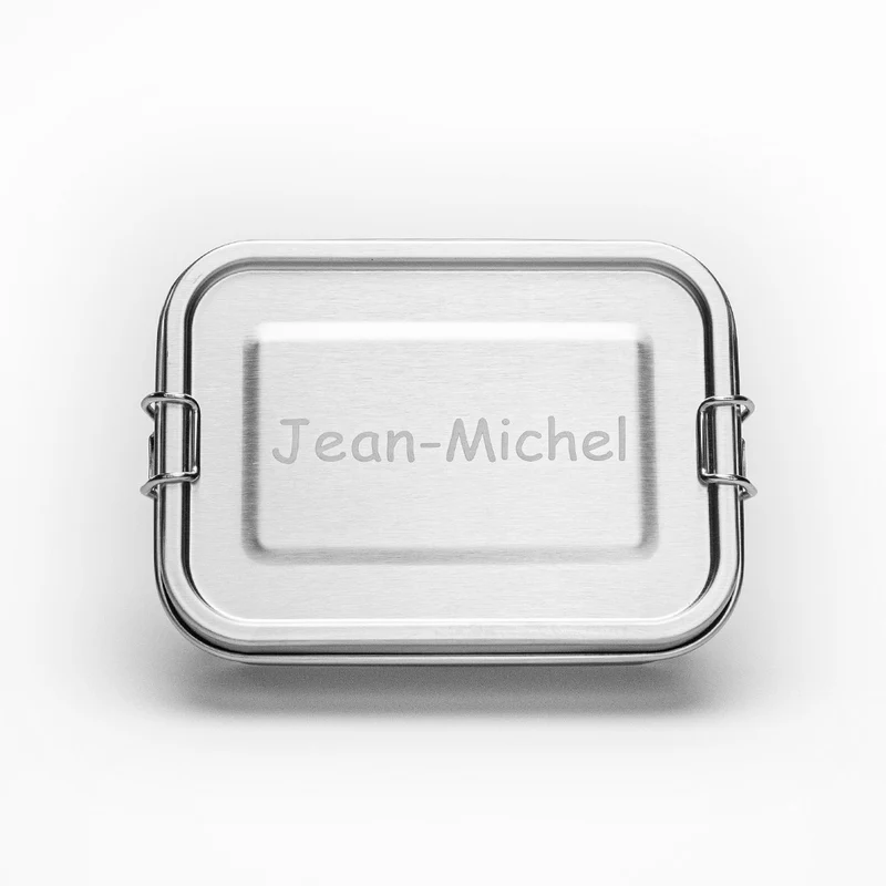 Wert&Voll - Auslaufsichere Lunchbox 600ml mit Gravur
