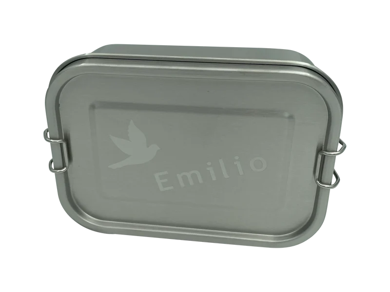 Wert&Voll - Auslaufsichere Lunchbox 600ml mit Gravur
