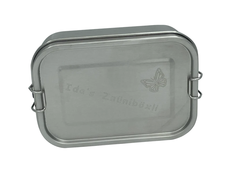 Wert&Voll - Auslaufsichere Lunchbox 600ml mit Gravur