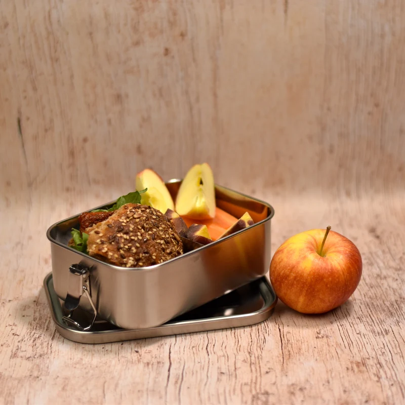 Wert&Voll - Auslaufsichere Lunchbox 800ml mit Gravur