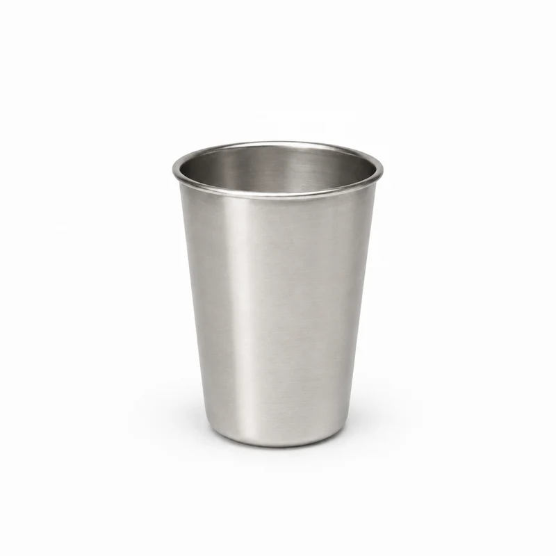 Wert&Voll Edelstahl Kinder-Trinkbecher 200ml