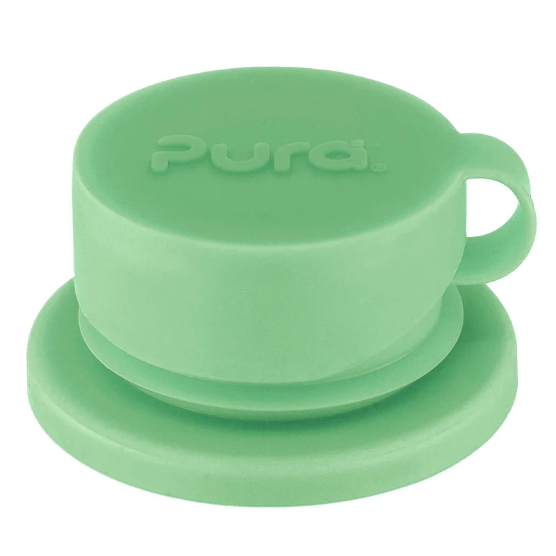 Pura Sportflasche 550ml Edelstahl Moss Deckel