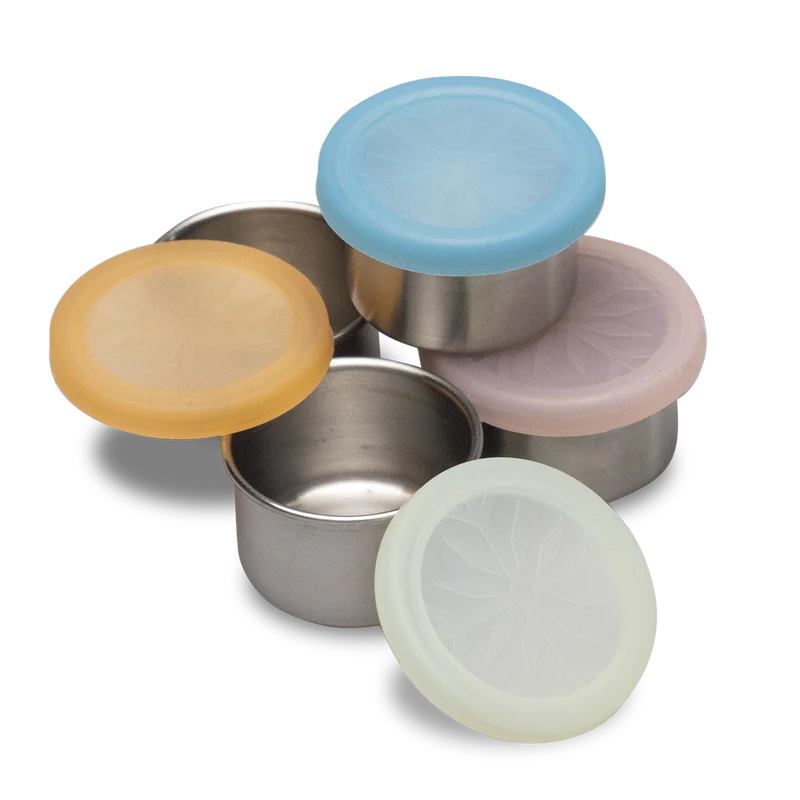 4er-Pack Wert&Voll Edelstahl Dipbehälter 50 ml