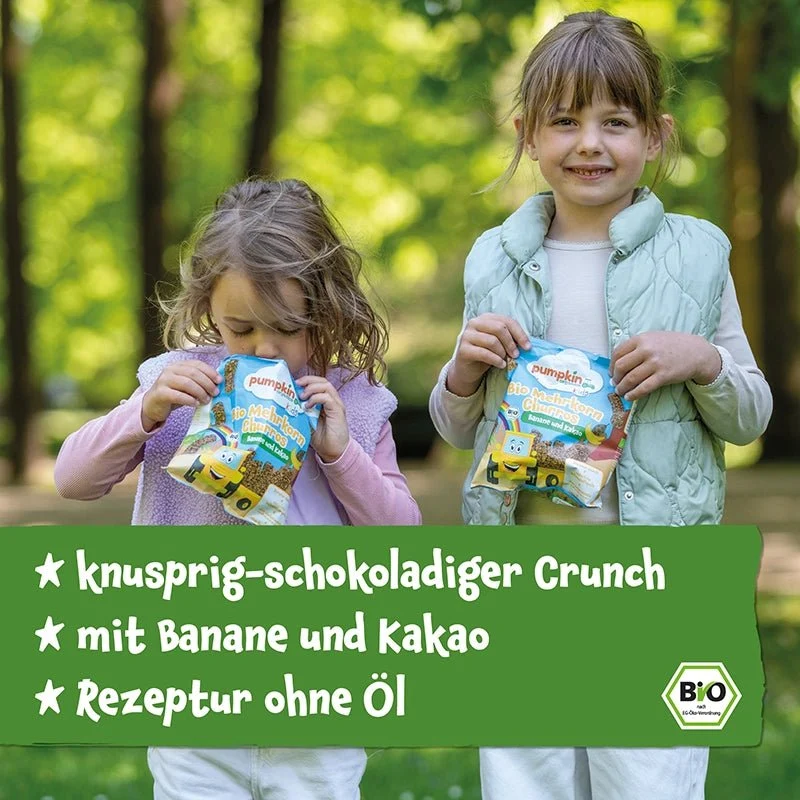Bio Mehrkorn Churros Banane und Kakao (8er Pack)