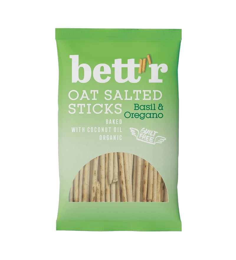BIO Oat Salted Sticks Basil & Oregano