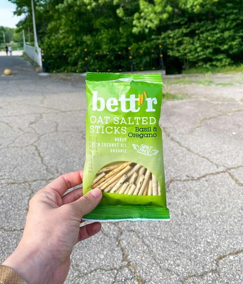 BIO Oat Salted Sticks Basil & Oregano