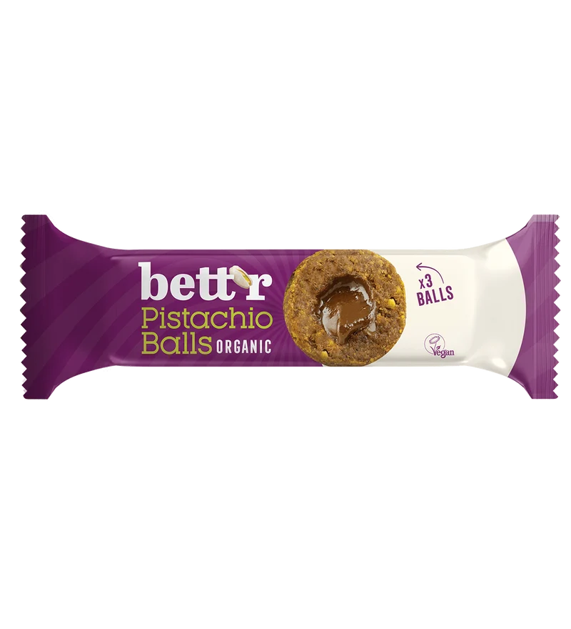 BIO Fruit Balls with Pistachio Filling, Bett'r