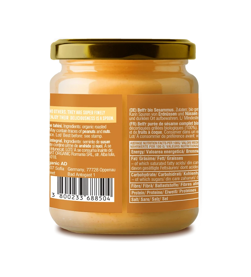 BIO Whole Sesame Tahini