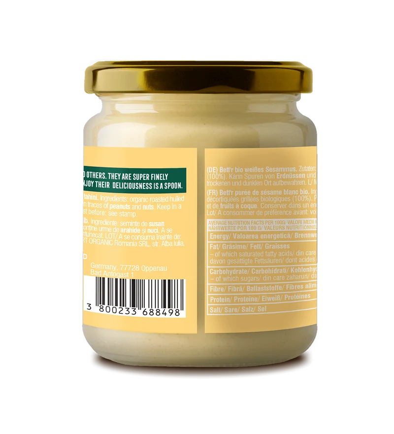 BIO White Sesame Tahini