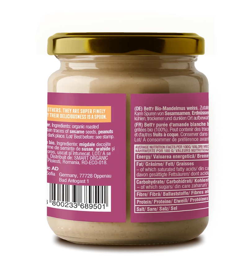 BIO White Almond Butter