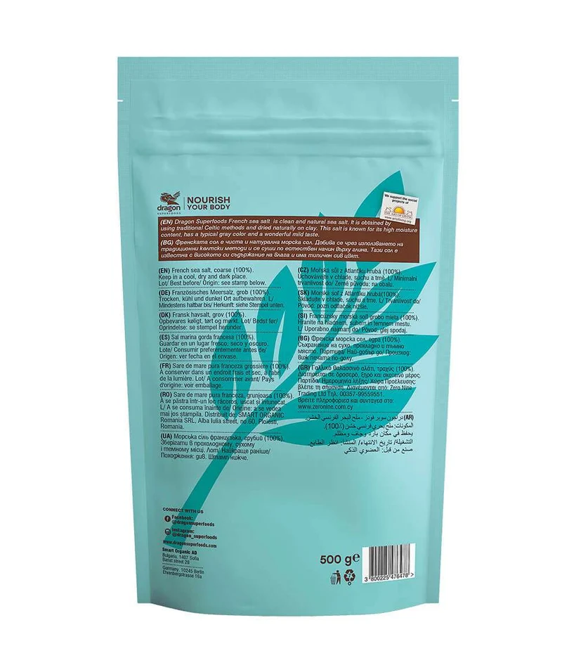 Bio French Sea Salt, coarse