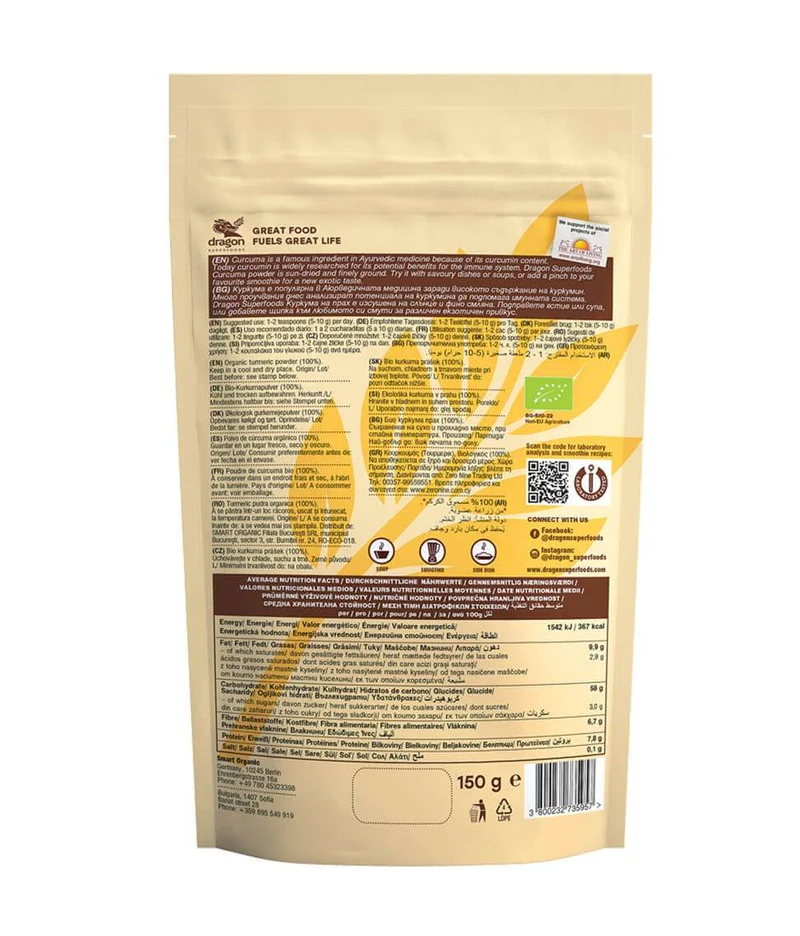 Bio Curcuma powder