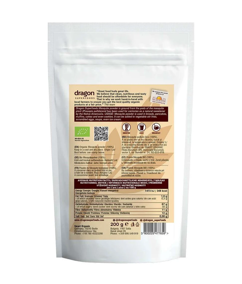 Bio Mesquite powder