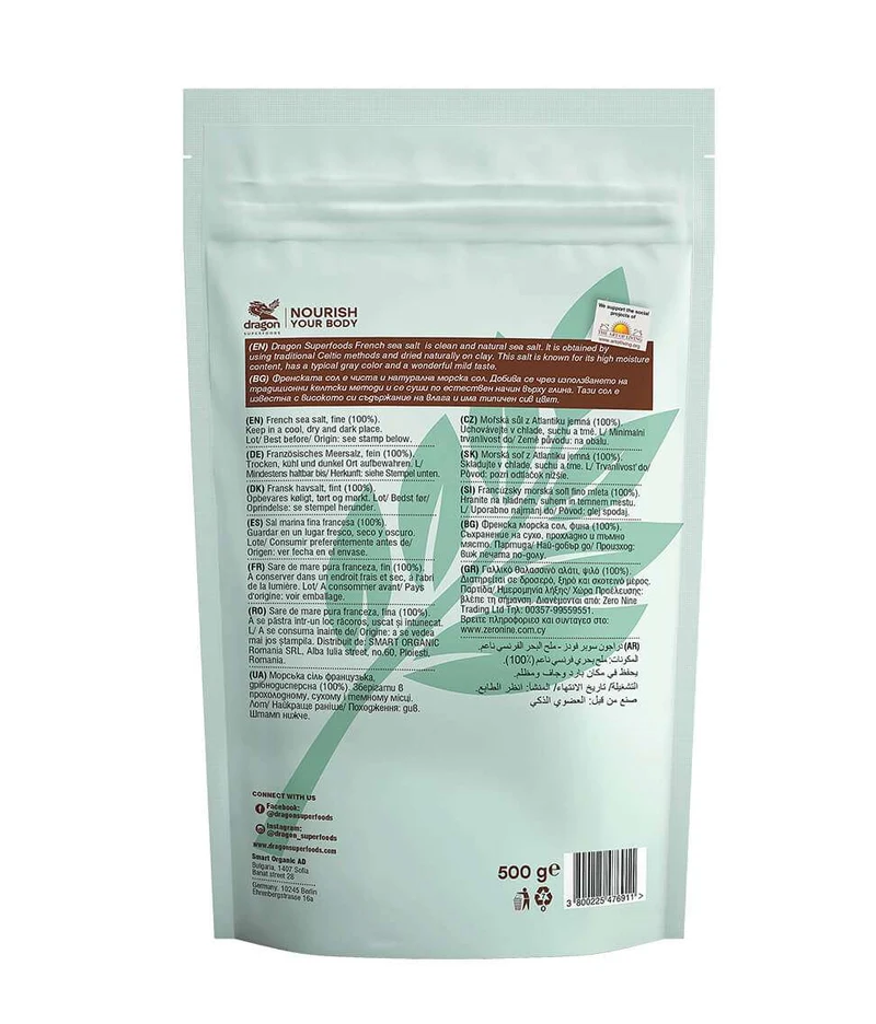 Bio French Sea Salt, fine