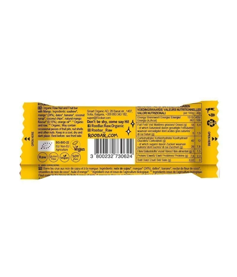 Bio Mango Magic Bar