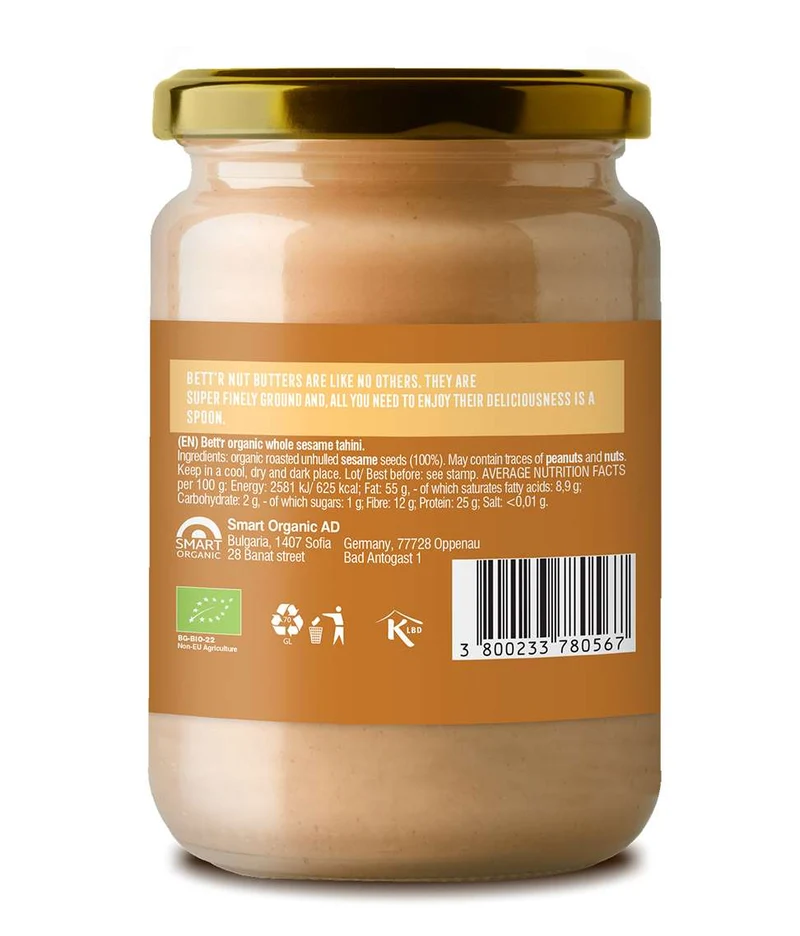 Bio Whole Sesame Tahini