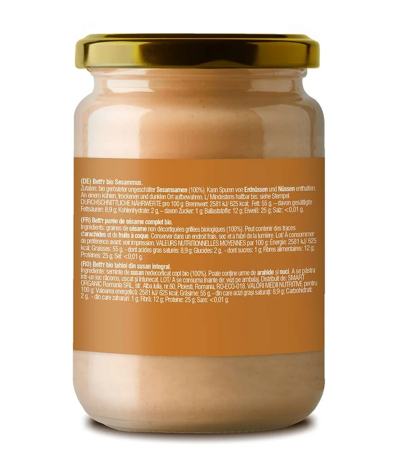 Bio Whole Sesame Tahini