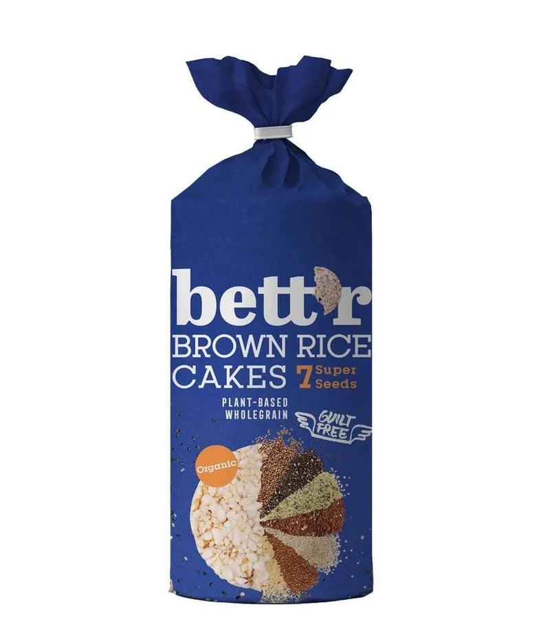 Bio Brown Rice Cakes 7 Super Seeds