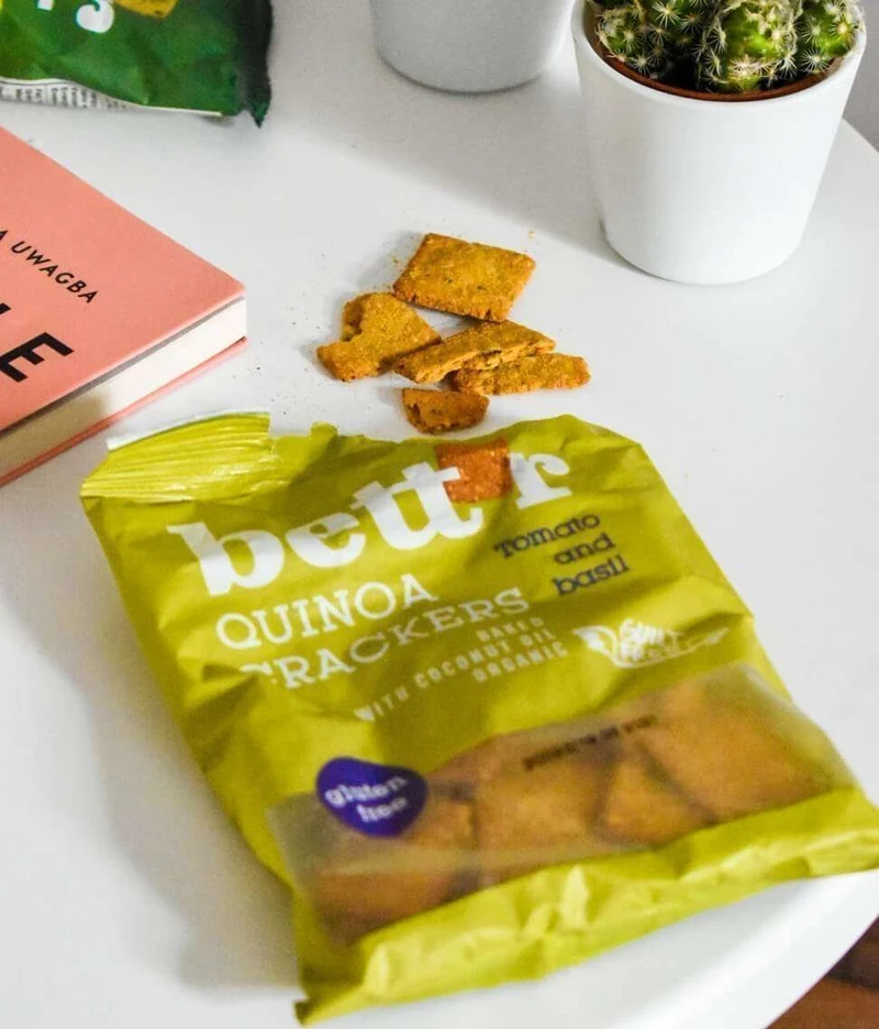 Bio Quinoa Crackers Tomato & Basil