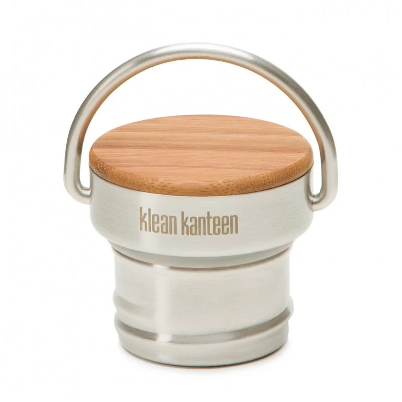 Klean Kanteen Verschluss Classic Bambus Edelstahl