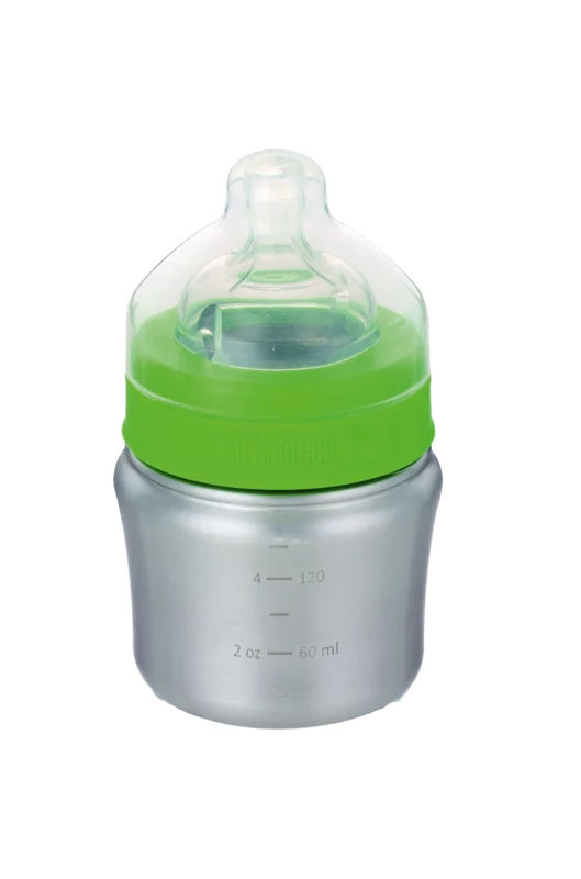 Personalisierte Klean Kanteen Baby Trinkflasche Wide 148 ml Edelstahl matt mit Gravur