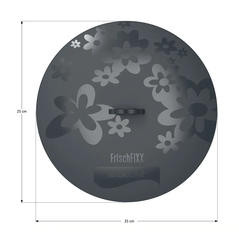 FrischFIXX 25cm anthrazit Silikondeckel