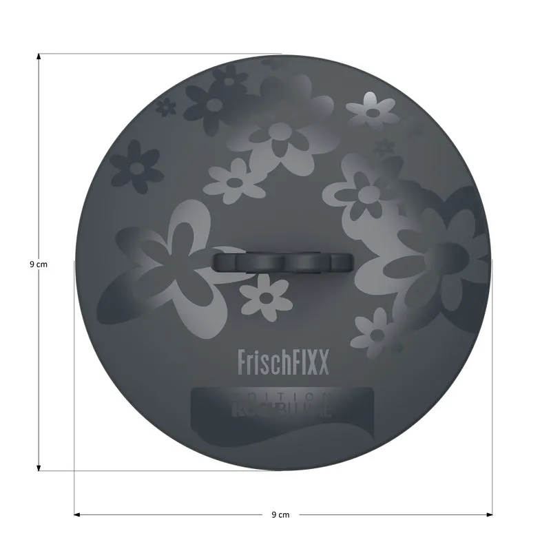 FrischFIXX 9cm rot Silikondeckel