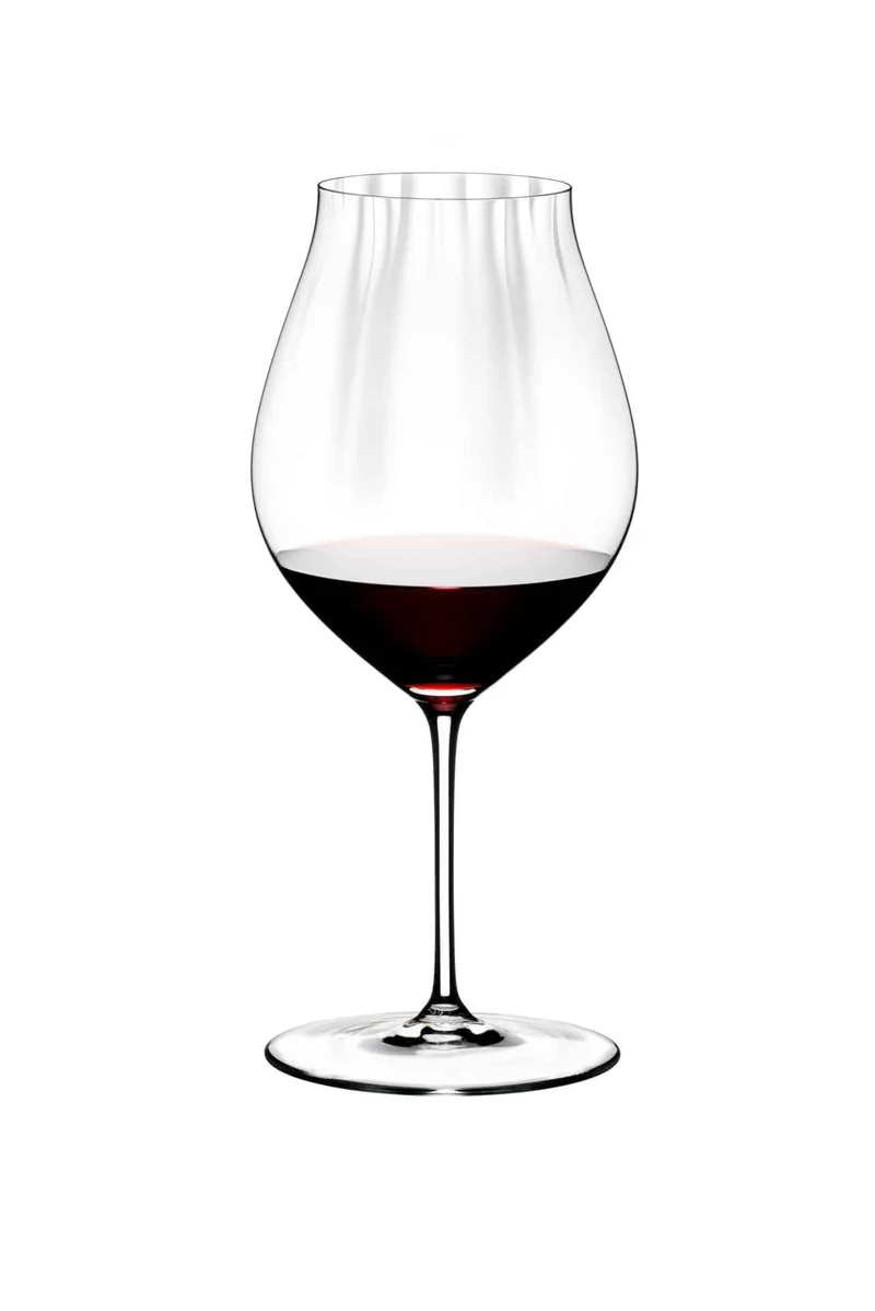 Rotweinglas Riedel Performance Pinot Noir 4er Set mit Poliertuch