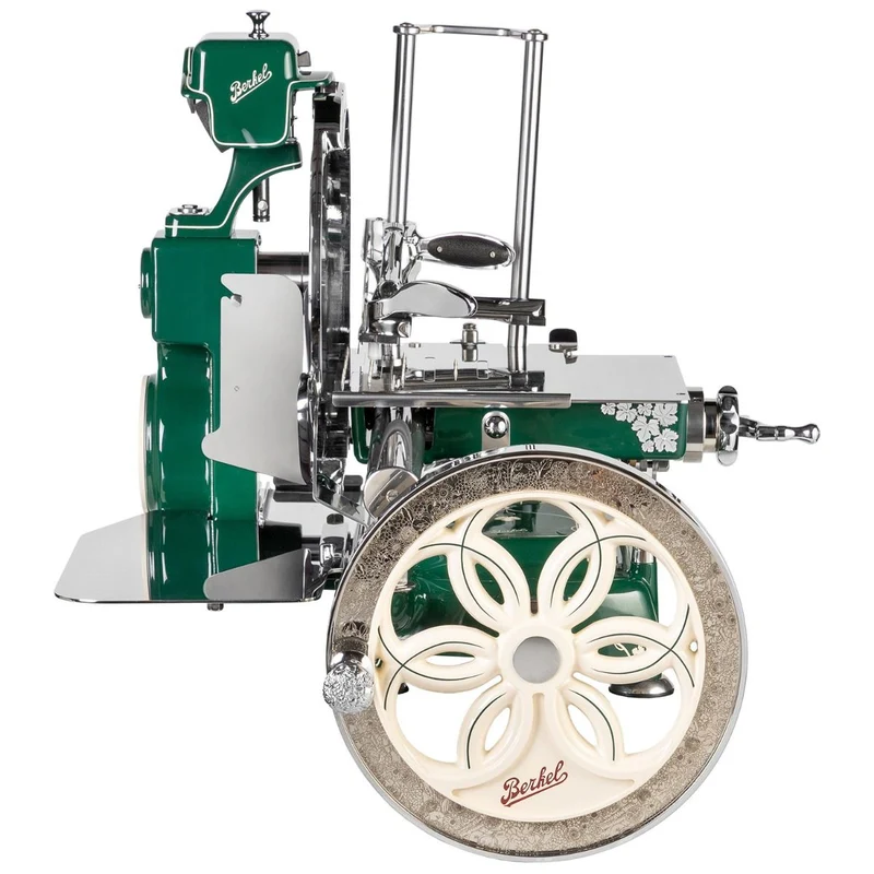 Berkel Volano B114 Abudantia Schwungradmaschine – Limitierte Edition (100 Stück) mit 319 mm Profi-Messer & Eiche Einlegebrett