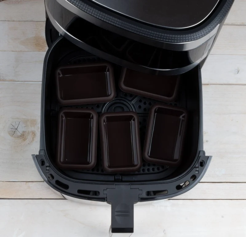 Silikon Mini-Batzen-Backform 6er Set - für kleine Brote und Kuchen