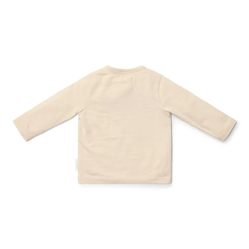 Langarm-T-Shirt - Sand - Newborn Naturals - Little Goose