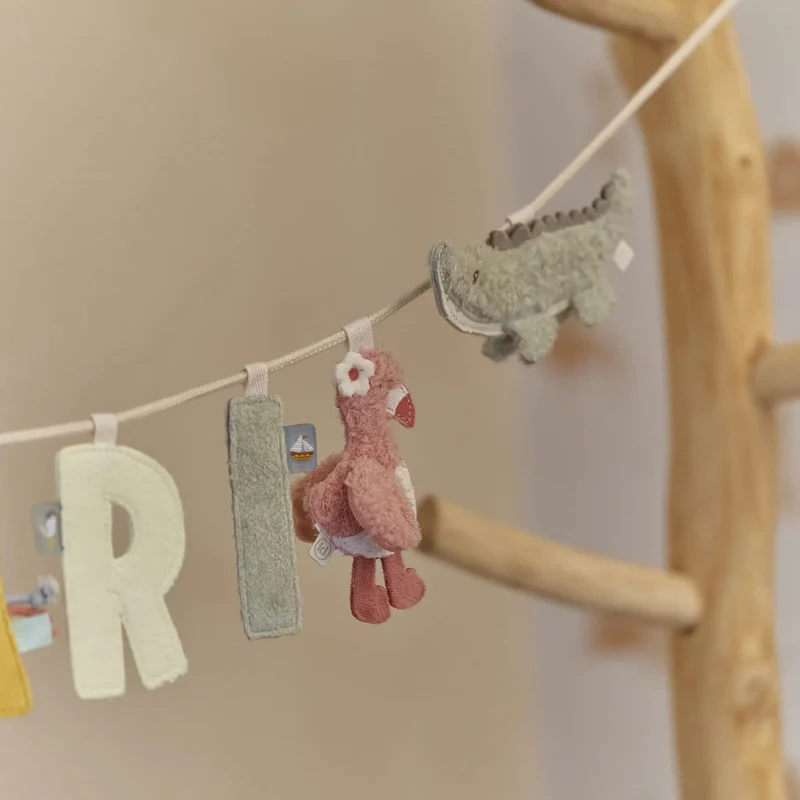 Girlandenanhänger - Flamingo - Little Safari Friends