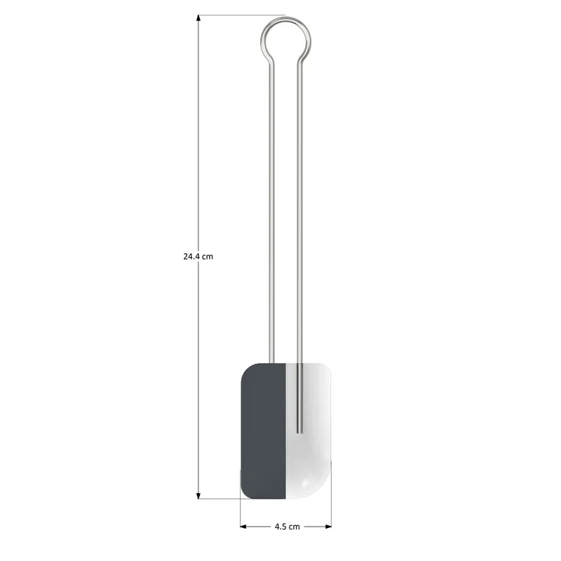 Teigschaber M anthrazit 23,5 cm