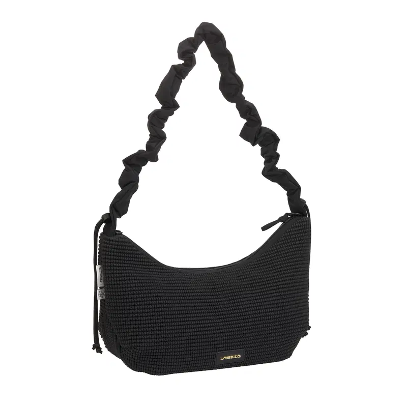 Wickeltasche Banane mit 3D-Noppen Lunua up - schwarz
