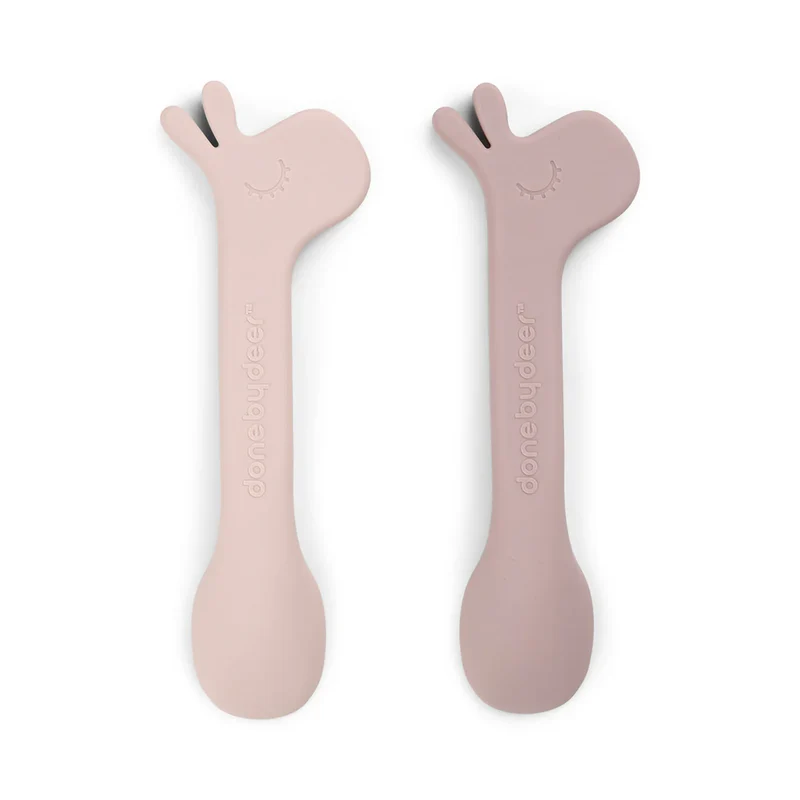 Silikonlöffel 2er-Set - Lalee - Rosa Liste #437044