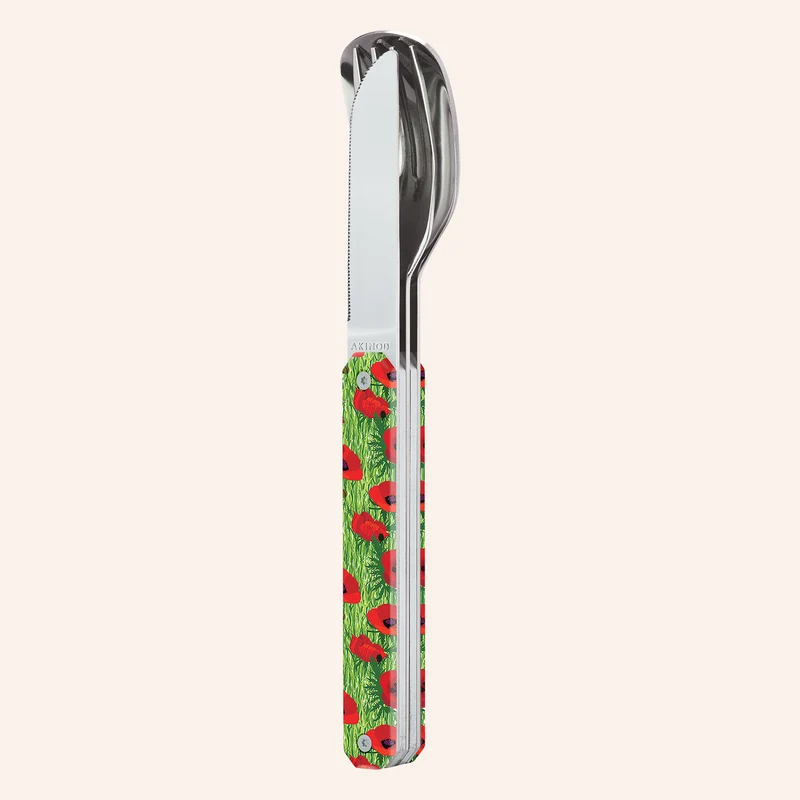 Feststehendes Besteck 12:34, Klatschmohn