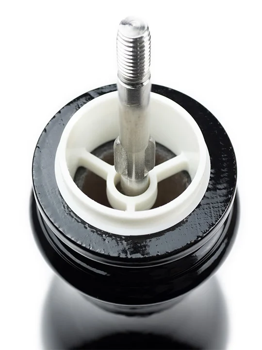 Salzmühle 12cm schwarz Paris