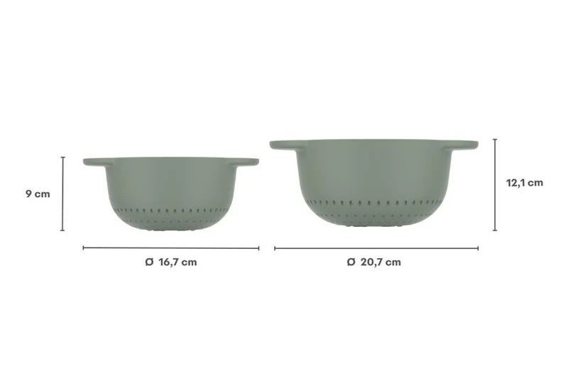 Seiher 20,7cm chalk Chef it