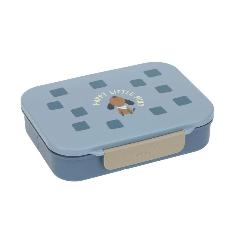 Bento-Lunchbox für Kinder – Pattern Party, blau Artikelnr. 429906