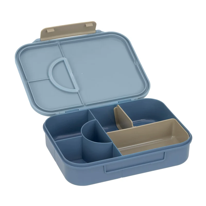 Kinder Bento Lunchbox - Muster Party, Blau