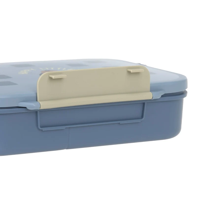 Kinder Bento Lunchbox - Muster Party, Blau