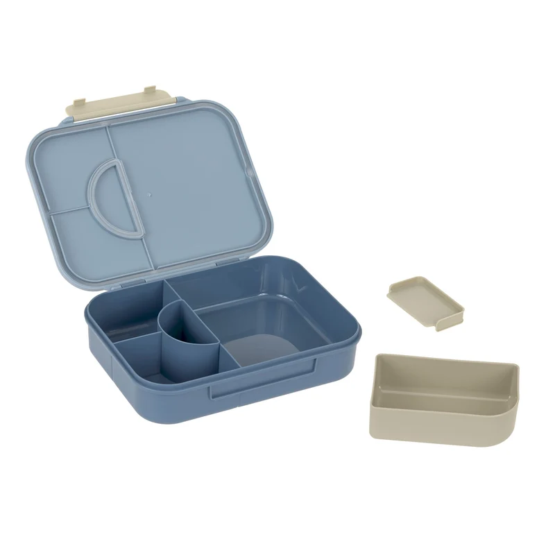 Kinder Bento Lunchbox - Muster Party, Blau