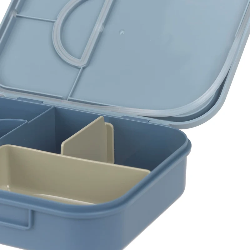 Kinder Bento Lunchbox - Muster Party, Blau